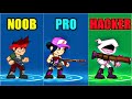 NOOB vs PRO vs HACKER - ALPHA GUNS | Rendered ideas | Alpha guns Gameplay #1