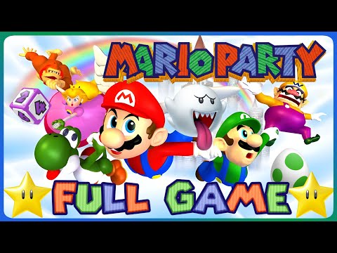 Mario Party FULL GAME Longplay (Nintendo 64) HD 4k