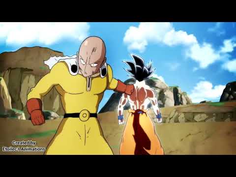 Goku vs Saitama Compilation (Full fight) Pelea completa