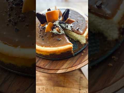 Gluten-free Toffee Cheesecake #food #shorts #glutenfree #cheesecake #toffee #dessert