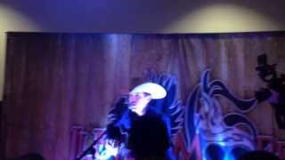 Justin Moore sings acoustic For Some Ole Redneck Reason