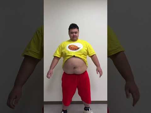 【TikTok100万再生】120Kgデブのパラパラするループ