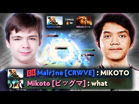 MIKOTO actually made a NAME in EU pubs.. - MALR1NE vs MIKOTO MID!