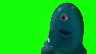 Monsters vs Aliens B.O.B. green screen