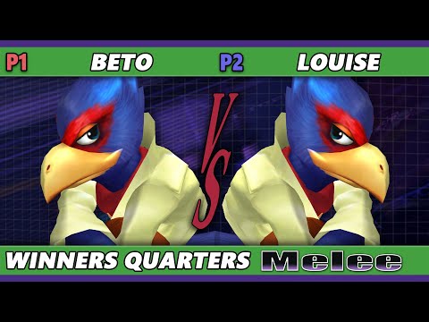S@X 473 Winners Quarters - Beto (Falco) Vs. Louise (Falco) Smash Melee - SSBM