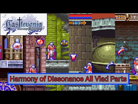 Castlevania: Harmony of Dissonance, All Vlad Parts
