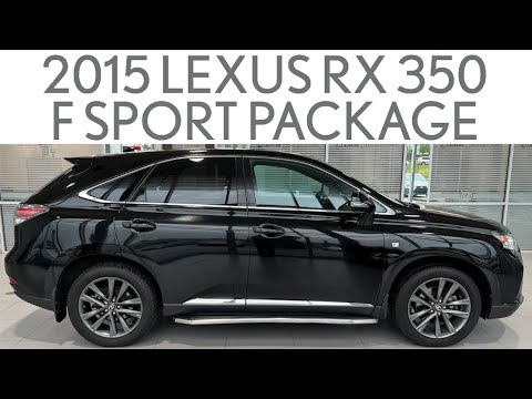 2015 Lexus RX 350 F SPORT Package (LUB1203A) - Full Review and Walk Around