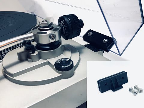 Turntable Dust Cover, Hinge Repair Kit Premium Aluminum Replacement video review thumbnail