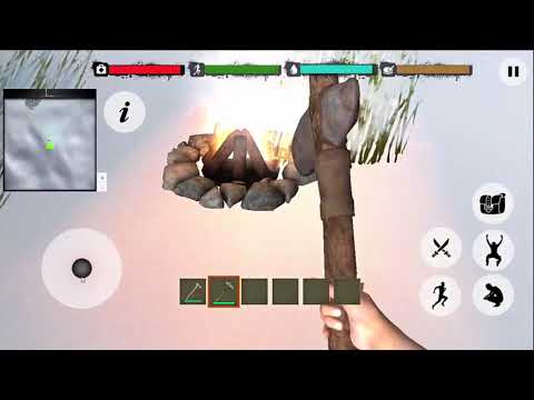 Snow Raft Survival Island Escape Hero Video