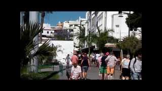 preview picture of video 'Views of Playa De Los Cristianos Beach & Town Centre, Tenerife'