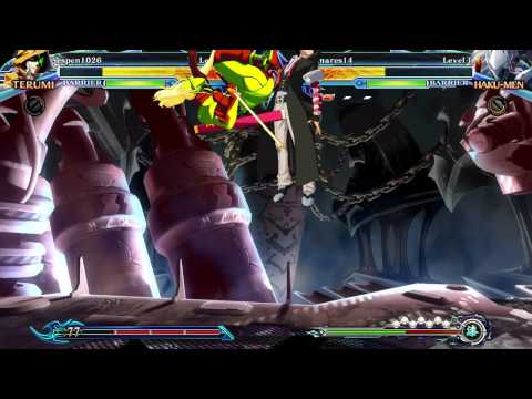 BlazBlue CP   BBCP espen1026 (Terumi) vs jay-mares14 (Hakumen)