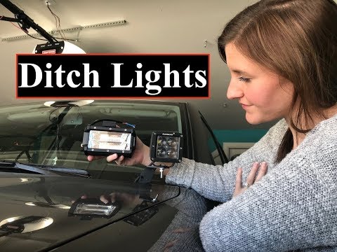 Cali Raised Ditch Light Bracket + Fiery Red Light Pod Install - 5th Gen 4Runner - JN38