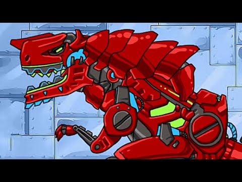 Dino Robot Tyranno Red - RePlay - Game Show - GamePlay - 2015 - HD
