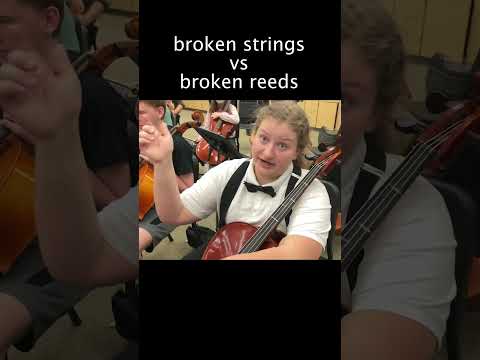 Broken Strings VS Broken Reeds: Band vs Orchestra
