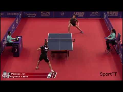 Jon Persson vs Cedric Nuytinck [ China Open 2018 ]
