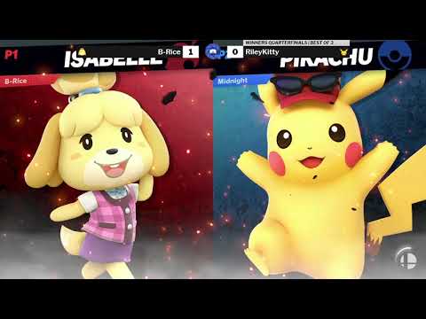 TSL 213 SSBU Winners Quarters - B-Rice (Isabelle) vs RileyKitty (Pikachu)