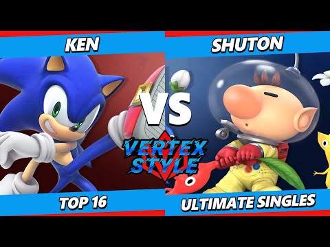Vertex Style - Shuton (Olimar) Vs. KEN (Sonic) Smash Ultimate - SSBU
