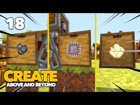 GAS CONTINUES TO THE MOON - Minecraft Create Above And Beyond Ep18