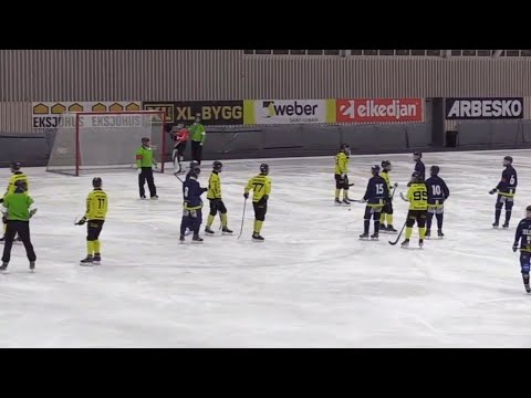 «Tellus»-«Vetlanda BK» 18 dec /Juniorelitserien U19 Nationell 2022-23/