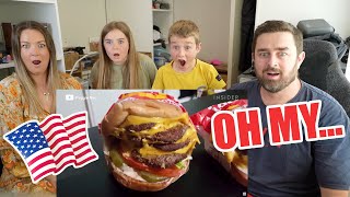 New Zealand Family Reacts to Every American State's Favorite FAST FOOD Restaurant!