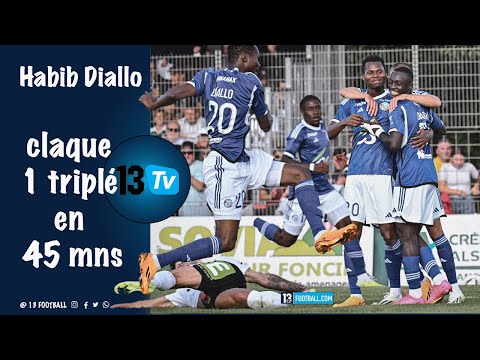 Habib Diallo claque 1 triplé en une mi-temps en Amical: de beaux buts, regardez!
