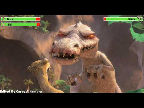 Ice Age: Dawn of the Dinosaurs (2009) Final Battle with healthbars (500K Subscribers Special)