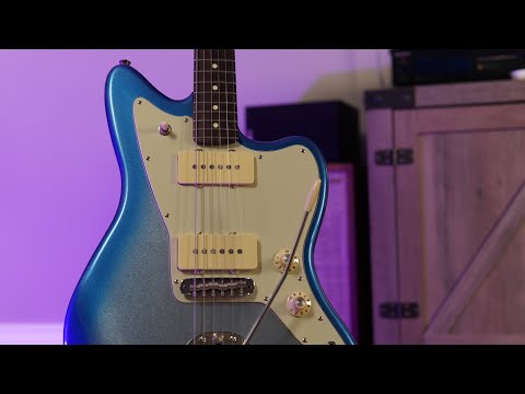 Fender Limited Edition American Professional Jazzmaster 2020 Sky Blue Metallic with Aluminum Neck image 20