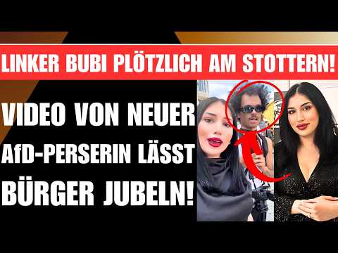 NEUE AfD-PERSERIN MISCHT LINKE BANDE AUF 🚨 SPD AM TOBEN 🚨 DIE BÜRGER JUBELN! (genial)