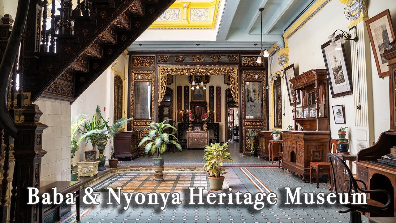 Baba & Nyonya Heritage Museum Malacca Malaysia【Full Tour in 4k】