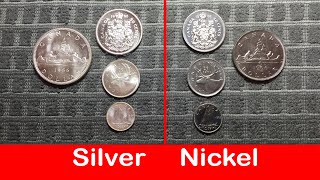 Which Canadian Coins are Silver?