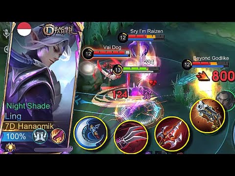 Unstoppable Ling Jungle | Most Effective Build High DMG & 30% Lifeseal | Physical Penetration