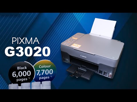 Canon PIXMA G3020 All in One Ink Tank Color Printer