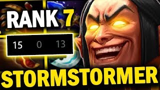 How To Lane Against OD At Mid?? Rank 7 Europe Stormstormer Invoker vs Mage- | EZ 15 Kills 0 Death