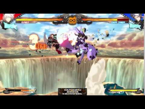 GGXRDR Elphelt Grab Switch sides Combo