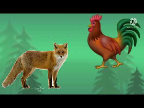 #Fox and Rooster ,#panchatantra neethi kathalu నక్క - కోడిపుంజు, Cleaver Rooster,Animal stories