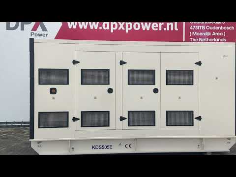 DPX Power: Doosan DP158LC - 510 kVA Generator Set - DPX-25065