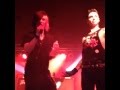 Singing with Andy Biersack 