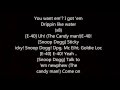 Snoop Dogg Candy Lyrics