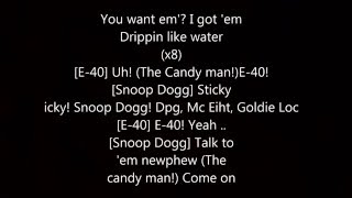Snoop Dogg - Candy(Lyrics)