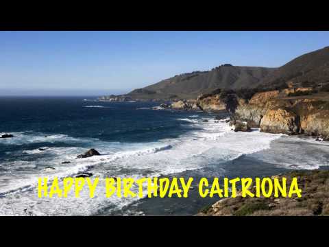 Caitriona  Beaches Playas - Happy Birthday