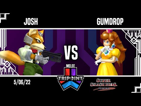Tripoint Smash 142 - Melee - Josh(Fox) Vs. Gumdrop(Peach)