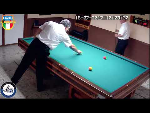 Patriarca vs Tesei - Gara Regionale Hand. 1/2/3 CSB Martino's Billiards(LT) 13/16Lug2017