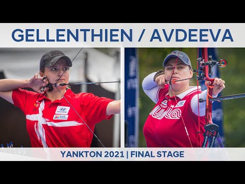 Tanja Gellenthien v Natalia Avdeeva – compound women quarterfinal | Yankton 2021 World Cup Final