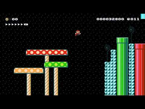 Super Mario Maker 2 20 seconds: Piranha Cave