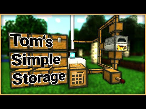 Mod Spotlight - Tom's Simple Storage Mod [Tutorial] [Deutsch] [German]
