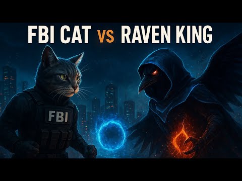 FBI Cat vs The Raven King – The Rooftop War Begins!