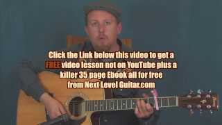 Learn Acoustic Folk rhythm guitar techniques Woody Guthrie inspired lesson Hobos Lullaby style
