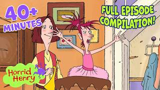 Henry Crashes Margaret's Music Audition | Season 3 Clip Compilation | Horrid Henry | 45+ MINS