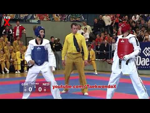 Sarah Stevenson (GBR) v A Van Deursen (NED) Female Middle Weight Semi Final Taekwondo Euros 2006