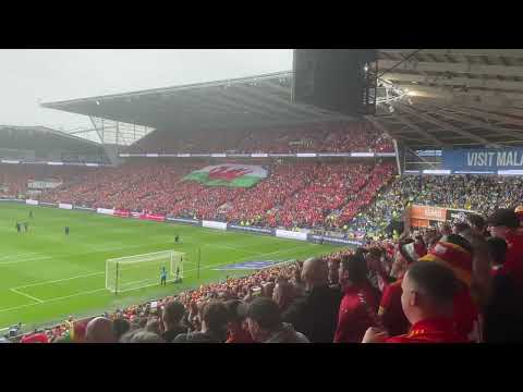 Wales Vs Ukraine - Zombie Nation Pre Match